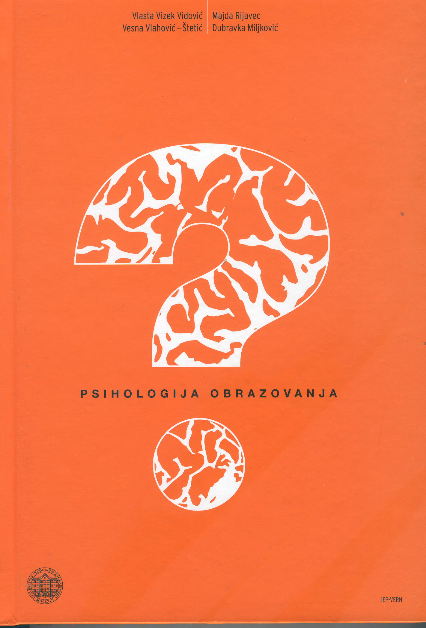 PSIHOLOGIJA OBRAZOVANJA